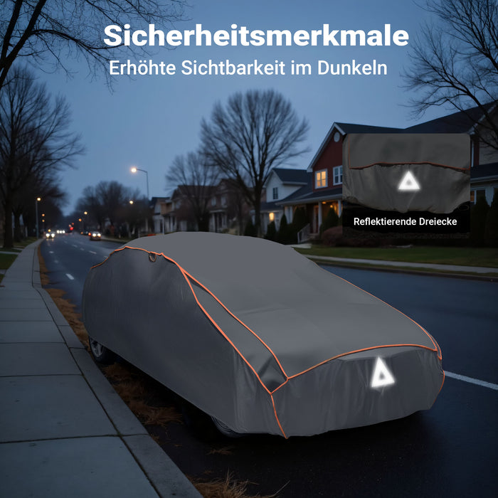 Telo copriauto integrale L 482x178x119 cm Telone di protezione auto contro grandine neve e pioggia