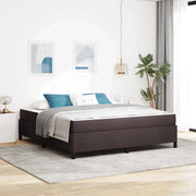 vidaXL Letto a molle Marrone 180 x 200 cm
