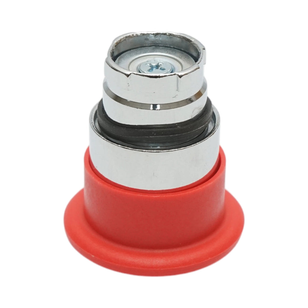 Pulsante di arresto di emergenza a fungo rosso con ritorno Ø 22mm LAY5 Breckner Germany