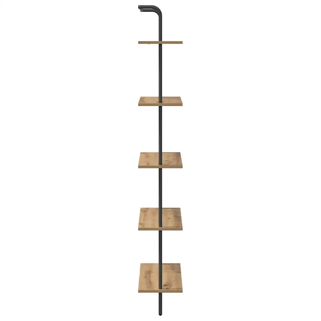 Libreria Rovere artigianale 60 x 24 x 168 cm Legno multistrato 879970