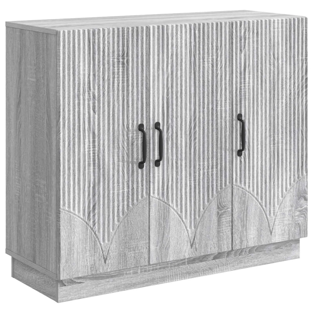 Credenza Grigio Sonoma 89 x 34,5 x 77 cm Legno ingegnerizzato 895341