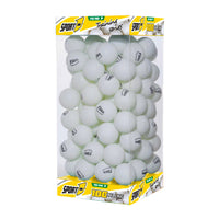 Set 100 Palline Ping Pong Ø38 mm Serie Training Bianco