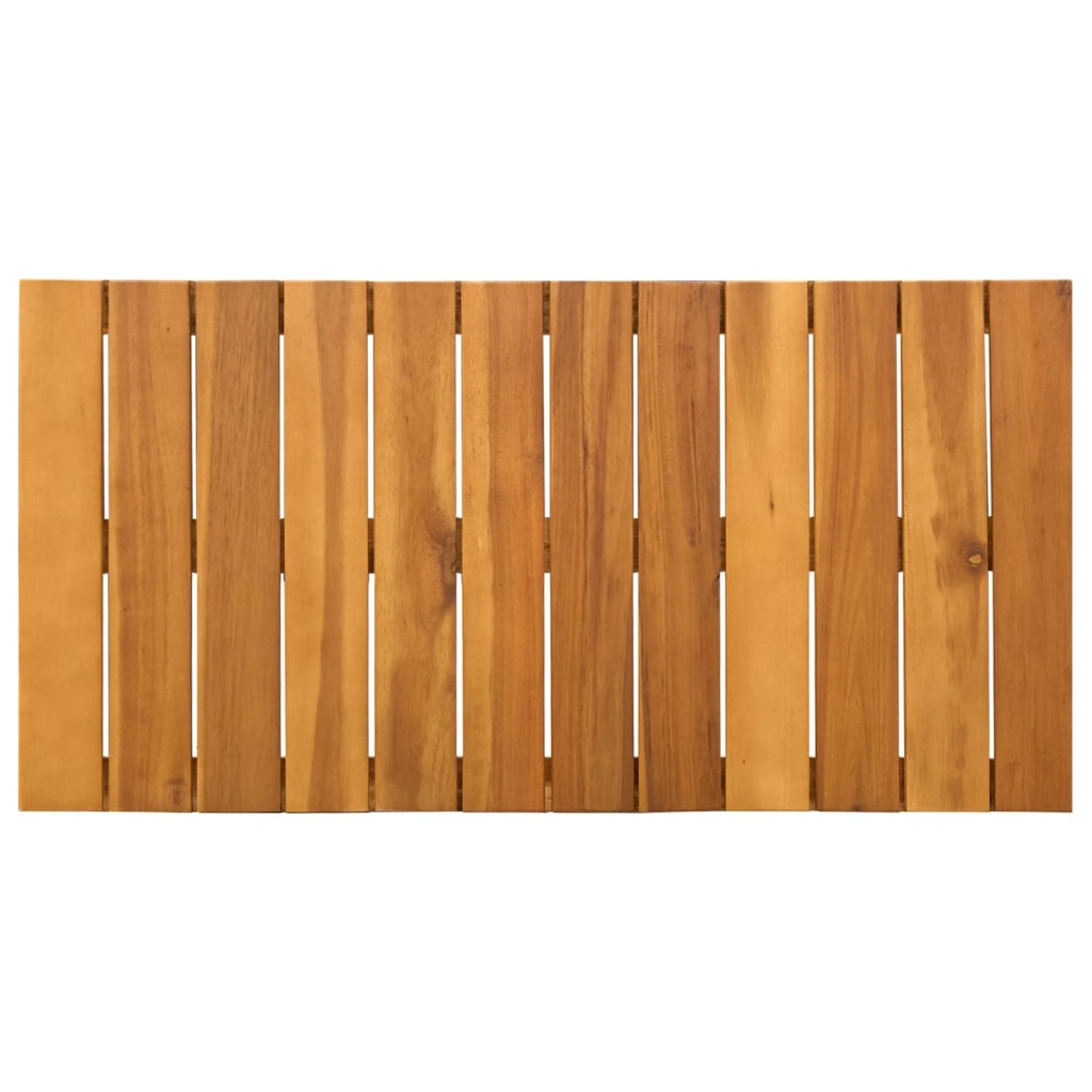 Set Mobili da Esterno 4 pz Nero e Turchese polyrattan 42025329