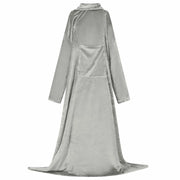 Felpa coperta Grigio F Flanella