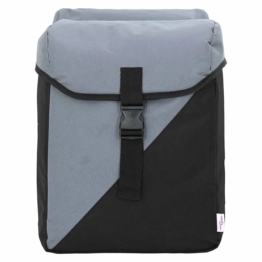Borsa per biciclette Grigio e Nero 31.5 x 15.5 x 40 cm CFW3695080