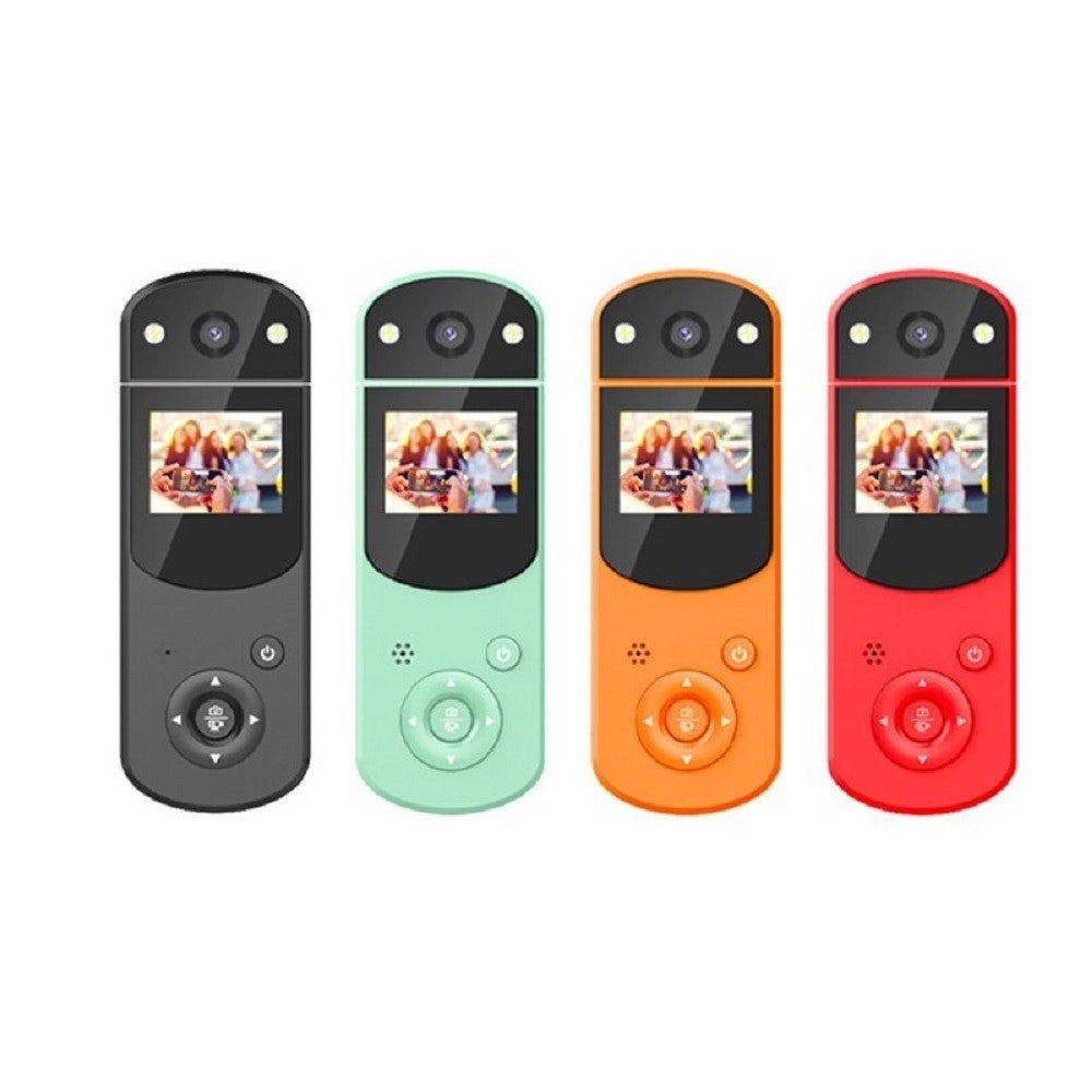 Trade Shop - Videocamera Portatile Q-sd2 Mini Action Camera Hd Clip Vestiti Ruotabile 1080p -