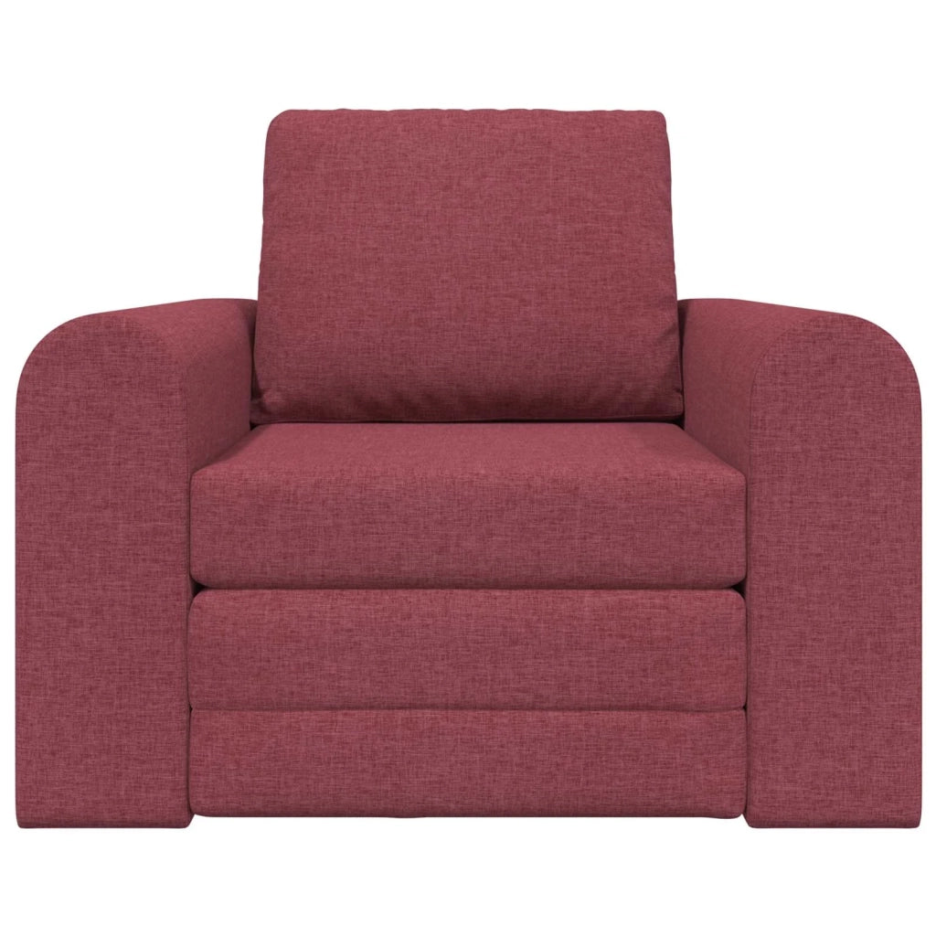 Divano letto Rosso Vino 98 x 71 x 83 cm Tessuto 4106658