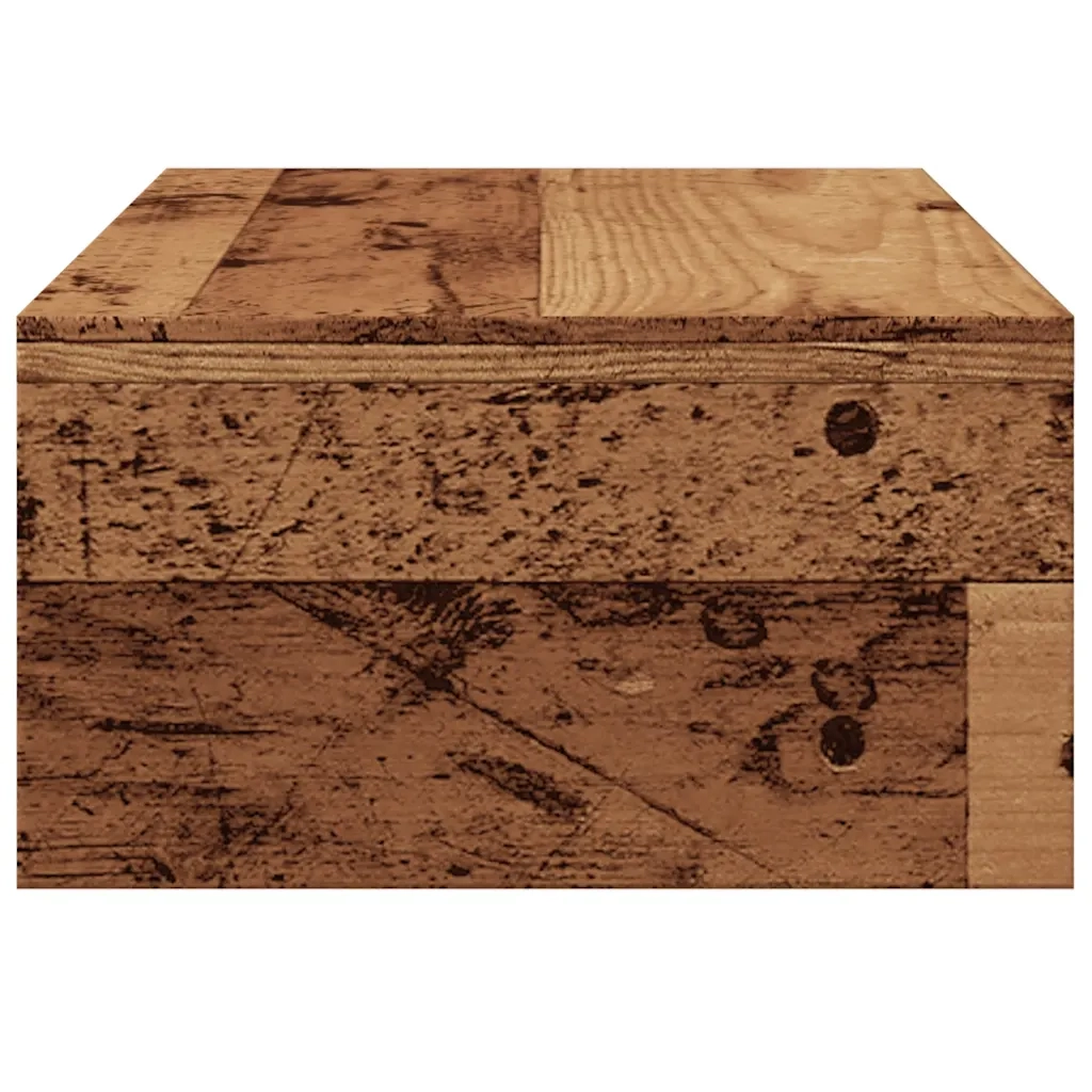 Supporto per Monitor Legno Antico 42x24x13 cm Legno Multistrato 855796