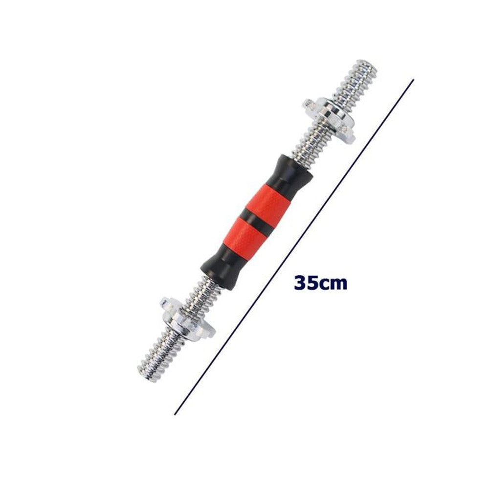 Trade Shop - Manubrio Filettato A Vite Da 35 Cm Per Sollevamento Pesi Palestra Sport Fitness -