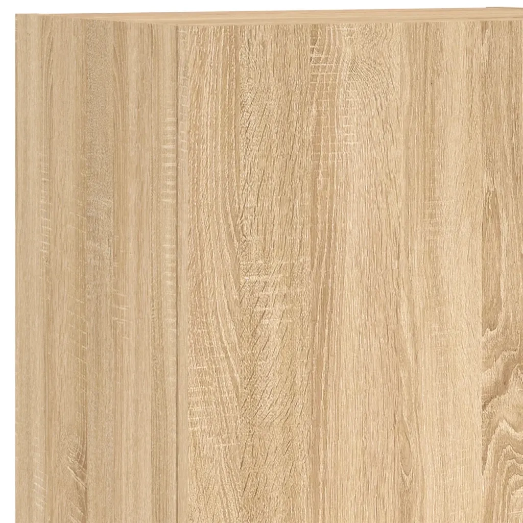 Mobili TV a Muro 5pz Rovere Sonoma in Legno Multistrato 3216491