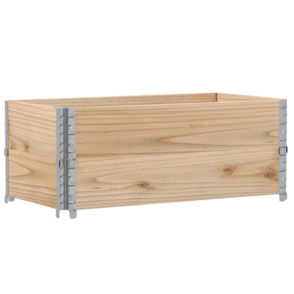Fioriera da Giardino 100x50 cm in Legno Massello di Pino 3295391