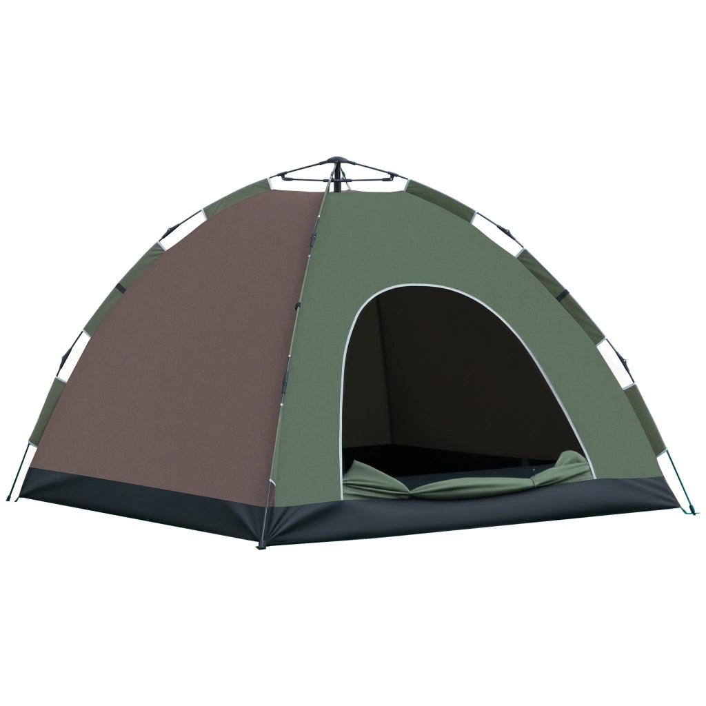 Tenda da Campeggio 2 Posti ¨C zephmum ¨C Grigio 210x210x135 cm