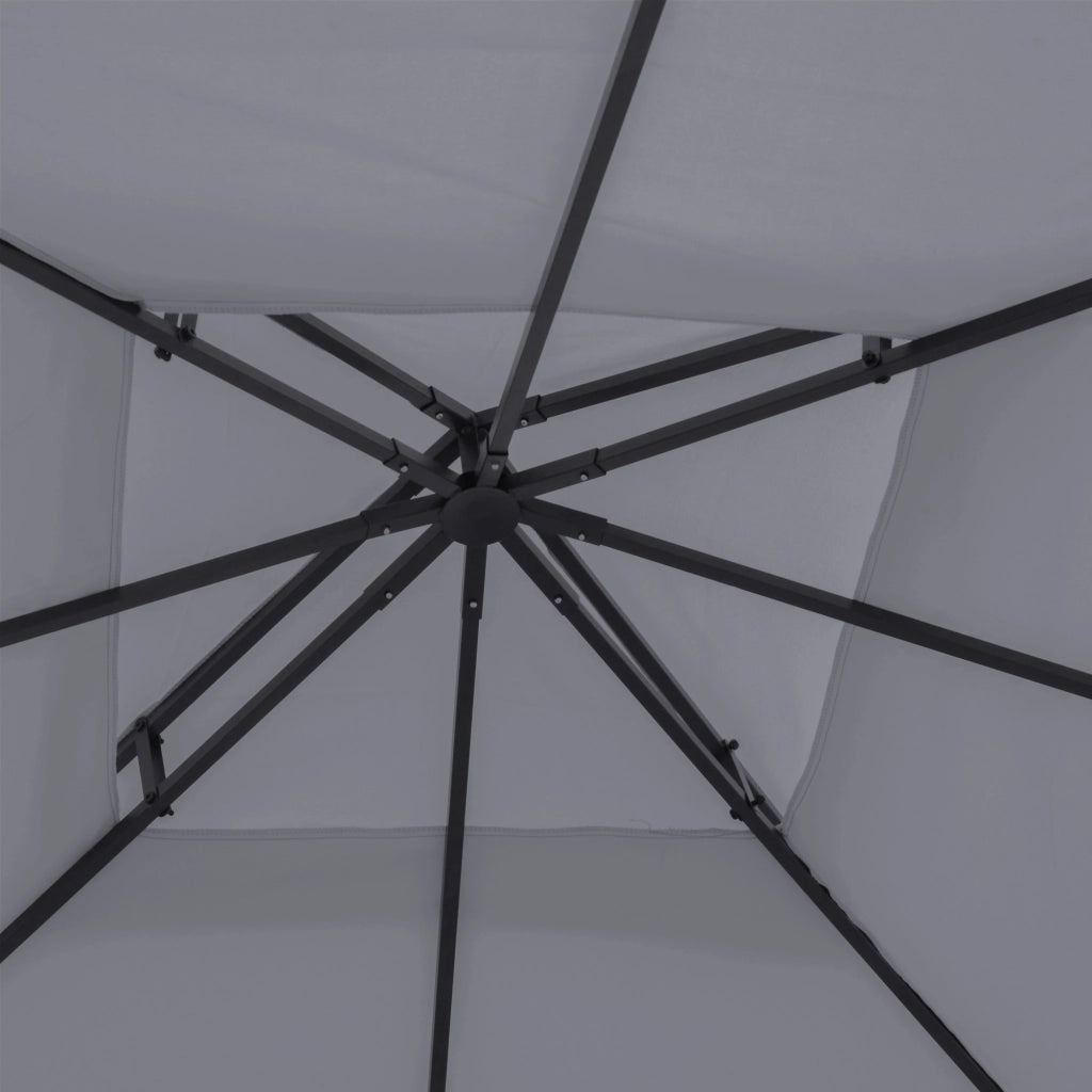 Telo di Ricambio per Gazebo ¨C zephmum ¨C 3x3 m Grigio