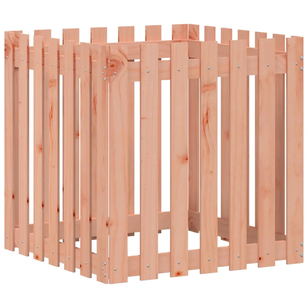 Fioriera Giardino Design Recinzione 70x70x70cm Massello Douglascod mxl 131598