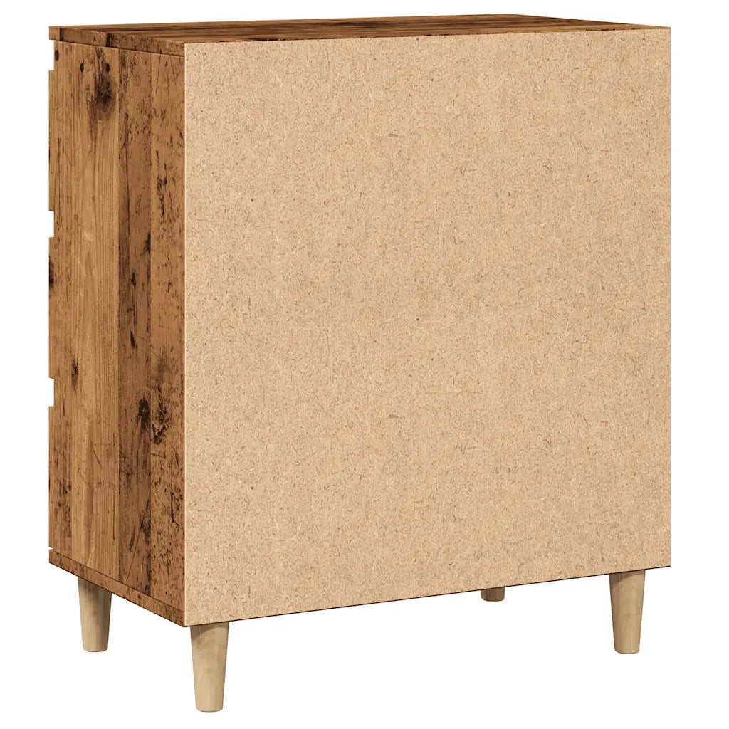 Credenza-Buffet-Armadio da cucina Legno Vecchio 60x35x70 cm in Legno Multistrato 438279