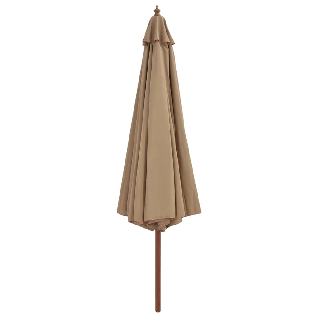 Ombrellone con palo in legno 350 cm tortora 02_0008129