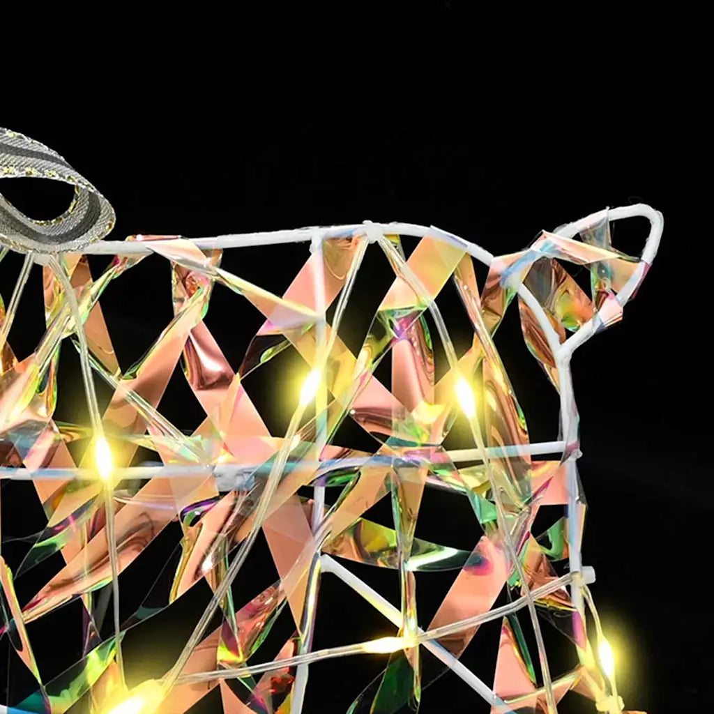 Renne LED con 40 LED 2 pcs Bianco caldo PET 42019144