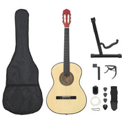 Set Chitarra Classica per Principianti 12 pz 4/4 39"       cod mxl 69057