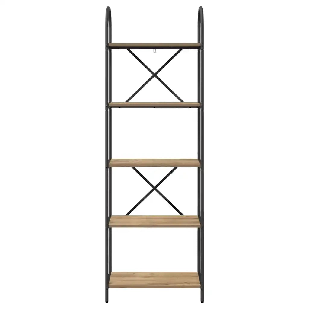 Libreria Rovere artigianale 60 x 30 x 183 cm Legno multistrato