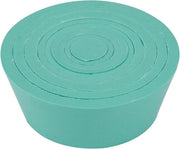 Adattatore filtro con cono - Set di adattatori Buchner con cono - Set di adattamento Buchner con cono per filtrazione - Tappi con cono adattabile - Verde - Buona elasticità - Resistente allo sfregamento .
