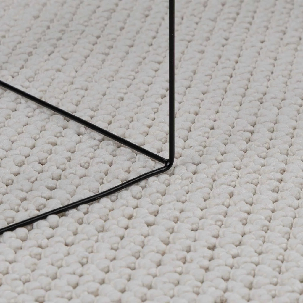 Tappeti per area Rettangolare LUGO Crema 200 x 80 cm Poliestere 42022675