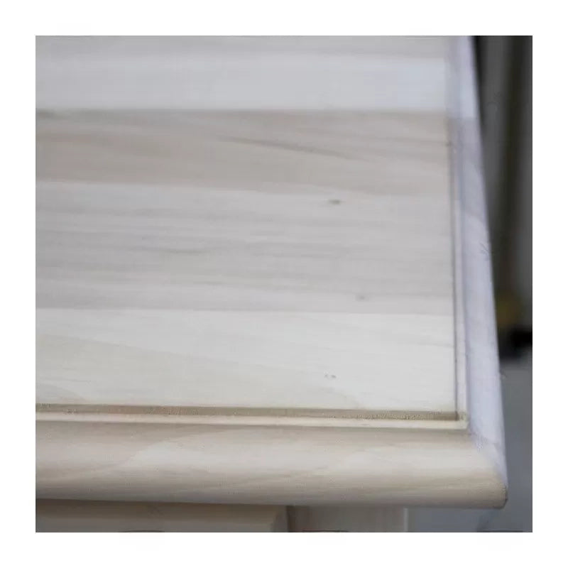 Como' in legno 4 cassetti grezzo l.112 p.52 h.91 (3021) - Mobili 2G