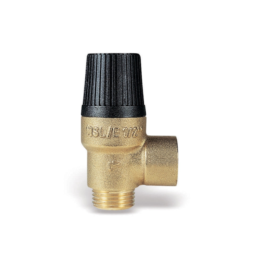 VALVOLA DI SICUREZZA A MEMBRANA ORDINARIA MASCHIO FEMMINA MODELLO MSL - 1/2- MASCHIO/FEMMINA - 8 BAR  - WAT