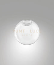 3804-54-241 DIFFUSORE IN VETRO SFERA TRASPARENTE D.15CM PER 8W
