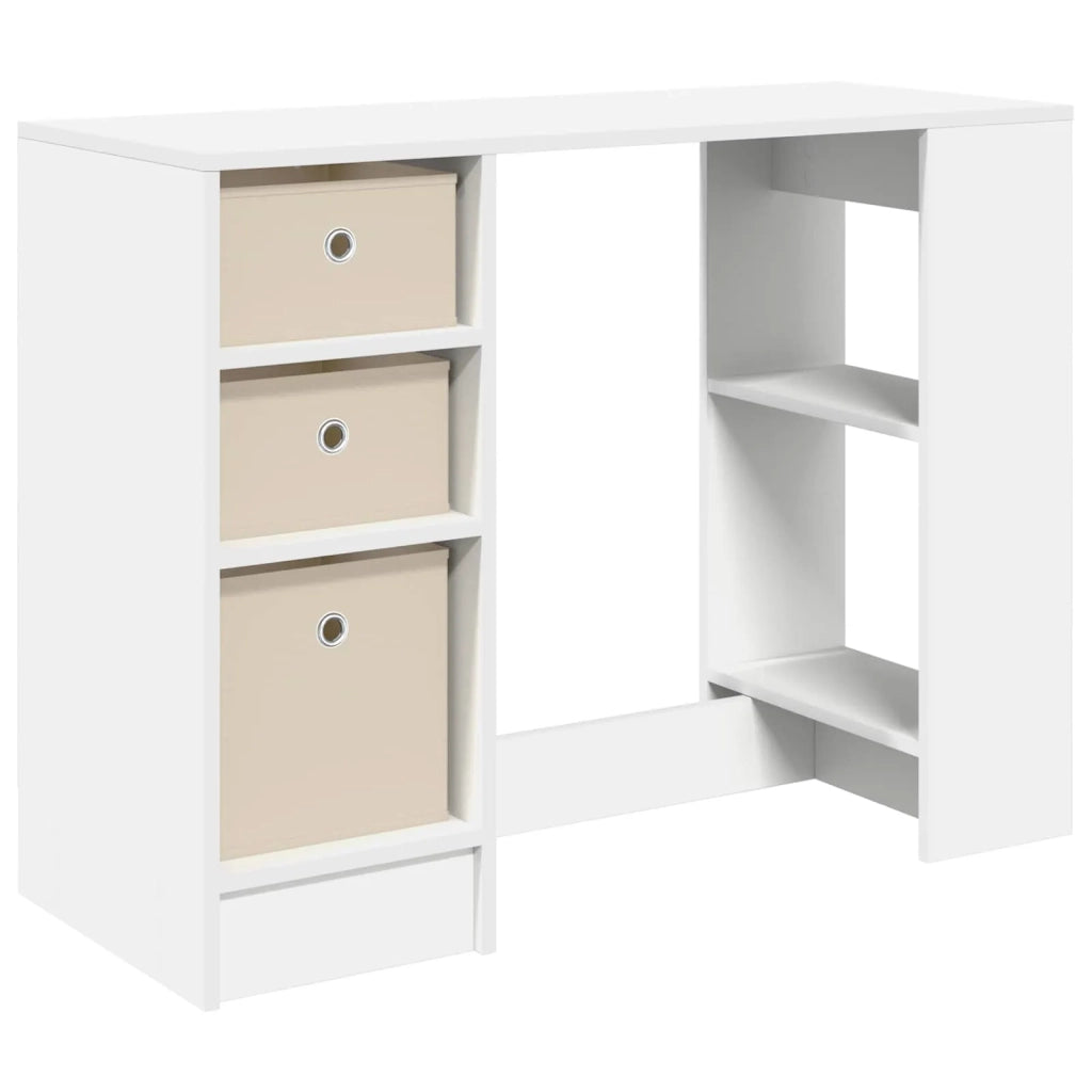 Scrivania Bianco 100 x 40 x 75 cm Legno multistrato