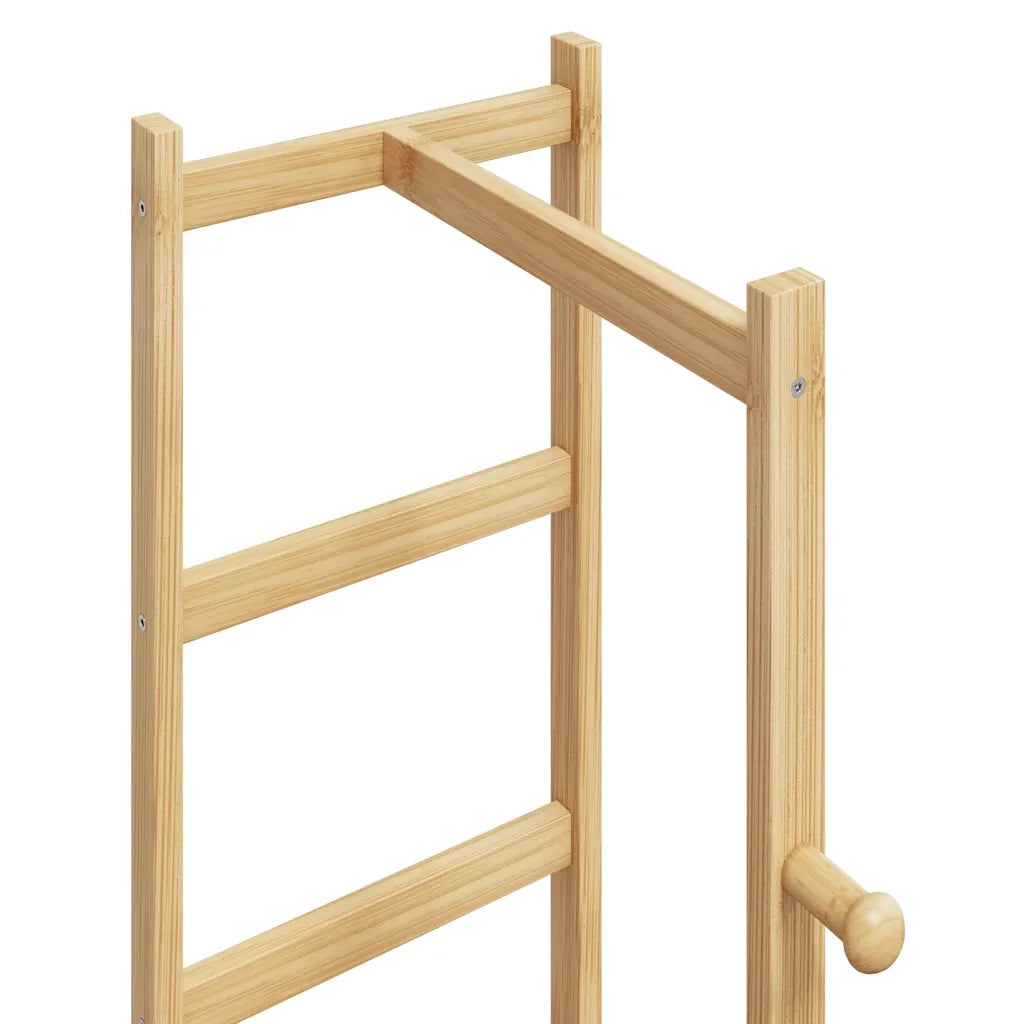 Appendiabiti con Ganci e Ripiani 38,5x30x156 cm in Bamb¨´ CFW3062227