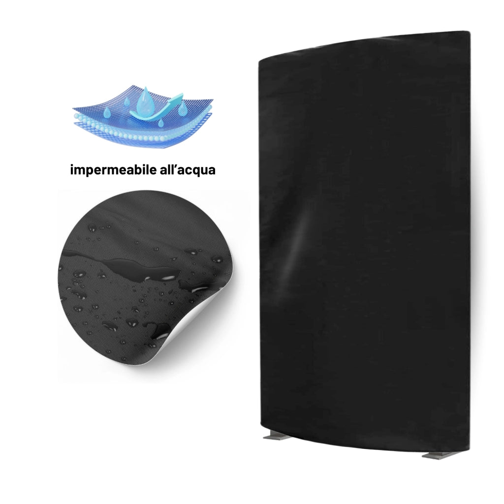 Custodia protettiva doccia esterna impermeabile antivento rivestimento anti uv *** modello acero, confezione 1