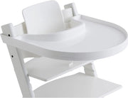 Trappetta da tavolo – adatta a tutte le versioni della sedia Stokke, facile da montare, 100% priva di BPA, bianca
