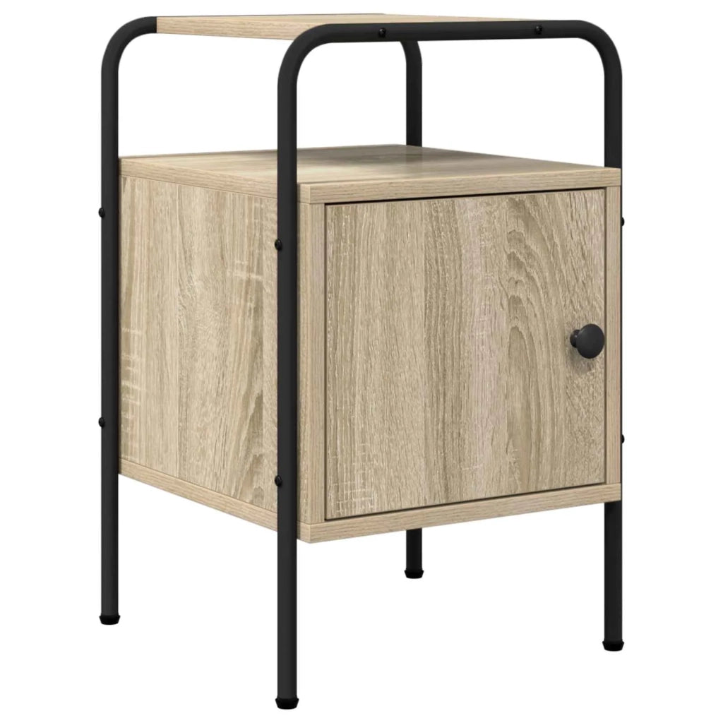 Armadio da Notte 2 pz Rovere Sonoma Legno ingegnerizzato 8007590