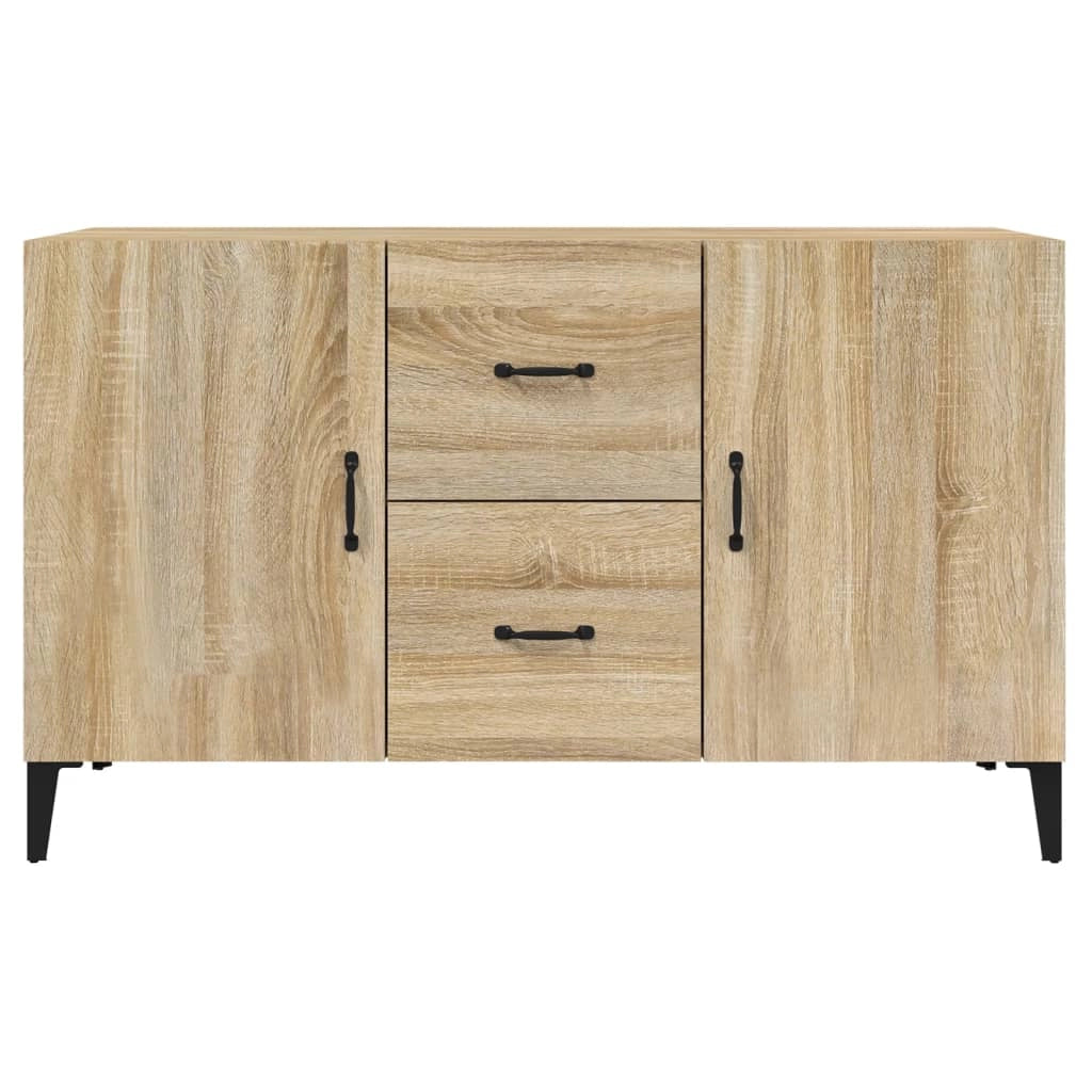 Buffet credenza cassettiera armadio mobile contenitore organizer cucina soggiorno rovere Sonoma 100 x 36 x 60 cm legno ingegnerizzato marrone 02_0031464