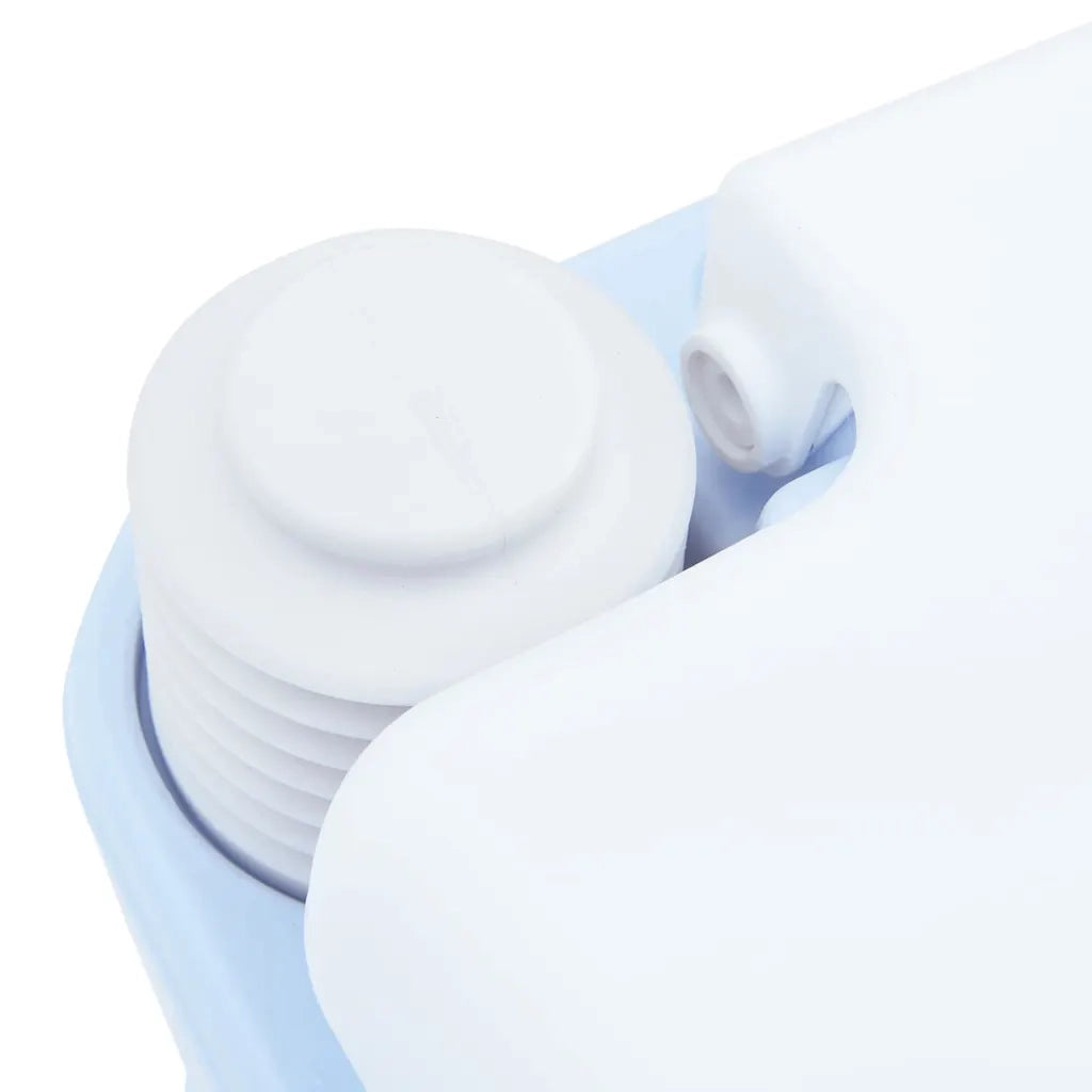 Toilette da Campeggio Azzurro Chiaro e Bianco Polietilene 42001428