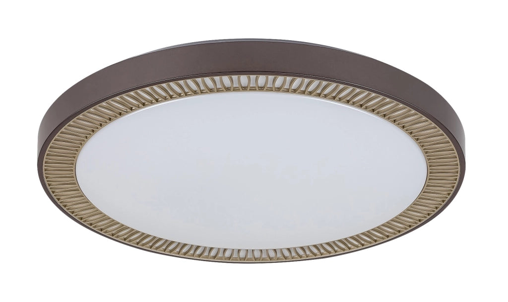 Plafoniera LED 50cm 40W marrone dimmerabile Matea Rabalux