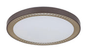 Plafoniera LED 50cm 40W marrone dimmerabile Matea Rabalux