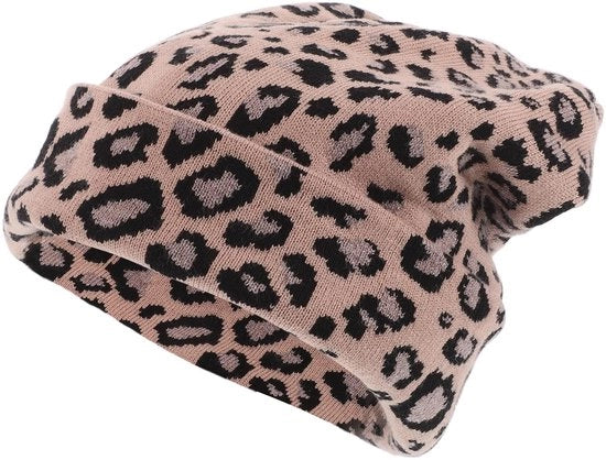 Cappello Slouchy per Donna - Moda Pelle di Leopardo