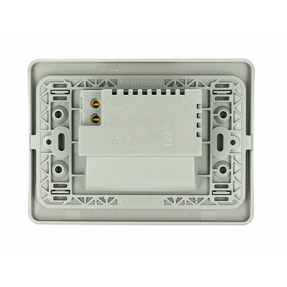 Trade Shop - Faretto Segnapasso A Led Per Scatola 503 Con Sensore Movimento Luce Fredda 6500k -