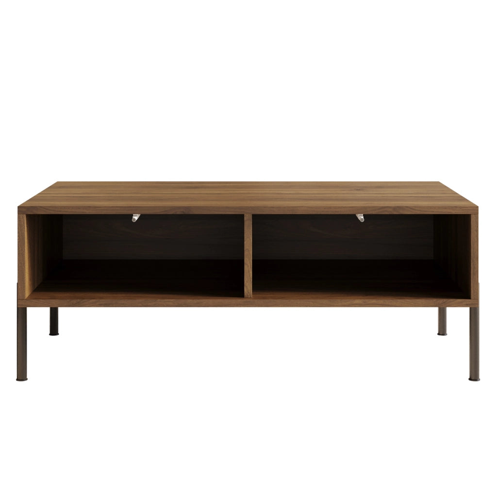 TAVOLINO da salotto 105x55x41 cm Naturale in MDF e pannello truciolare