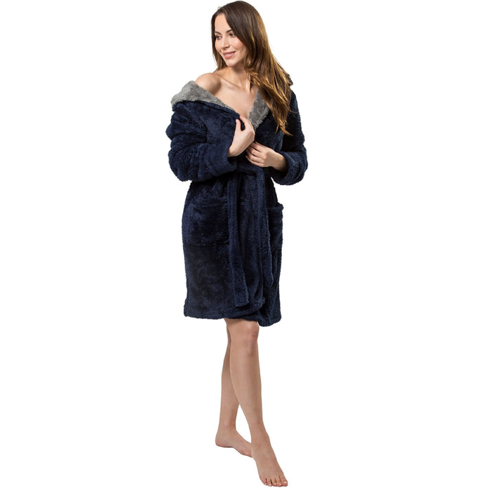 Accappatoio Jordan Navy-grey L