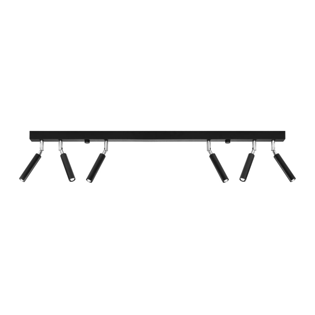 Lampada a soffitto EYETECH 6 nero