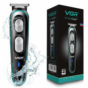 Trade Shop - Taglia Capelli Professionale Trimmer Regola Barba Elettrico Ricaricabile V-055 -