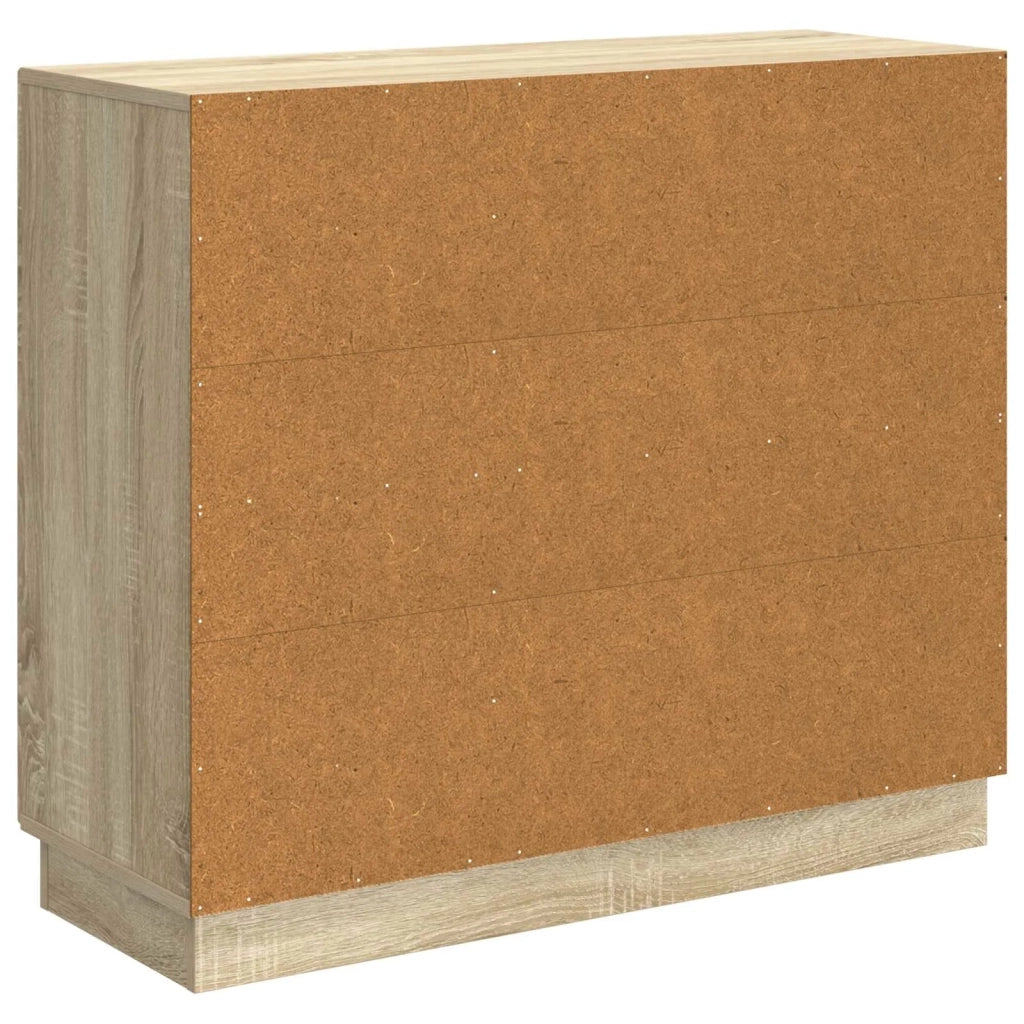 Credenza Rovere Sonoma 89 x 34,5 x 77 cm Legno ingegnerizzato 895337