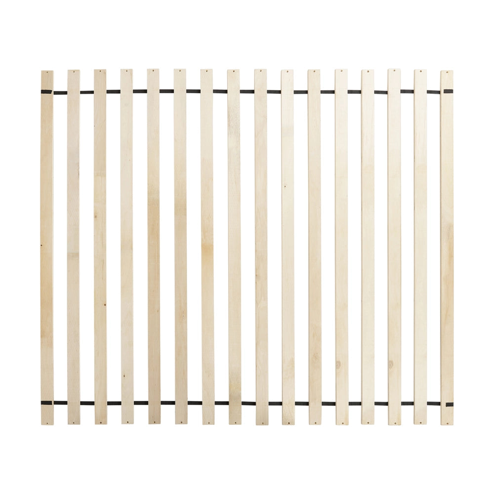 Letto matrimoniale in velluto a coste con struttura a doghe beige 160 x 200 cm stile classico camera da letto