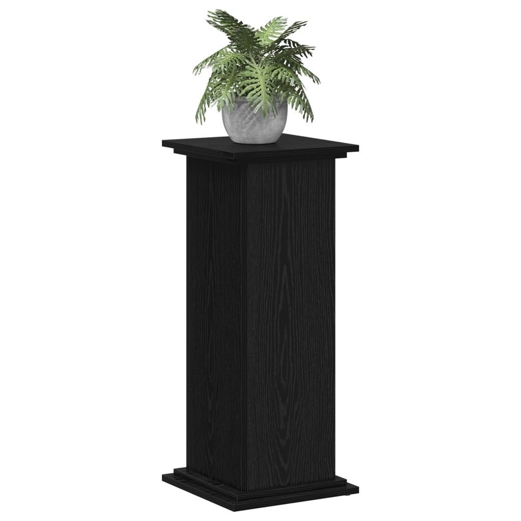 Supporto Piante Quercia Nera 33x33x80 cm Legno