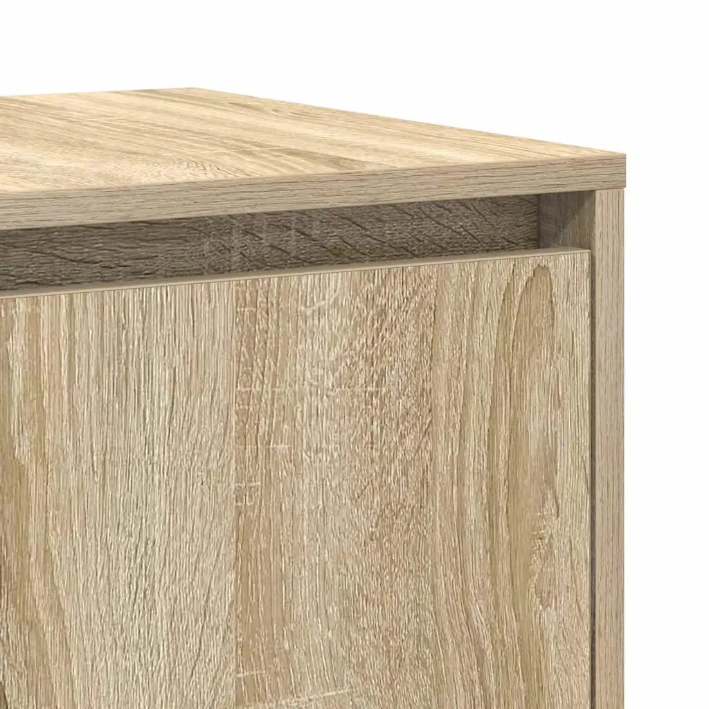 Credenza rovere sonoma 120 x 41 x 75 cm Legno multistrato 3333898