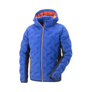Neri Safety 422142-M Greenbay Giacca Imbottita Dakota Poliestere Riciclato Cappuccio Staccabile Softshell colore Blu