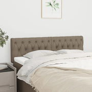 Testiera Tortora 144x7x78/88 cm in Tessuto 346344