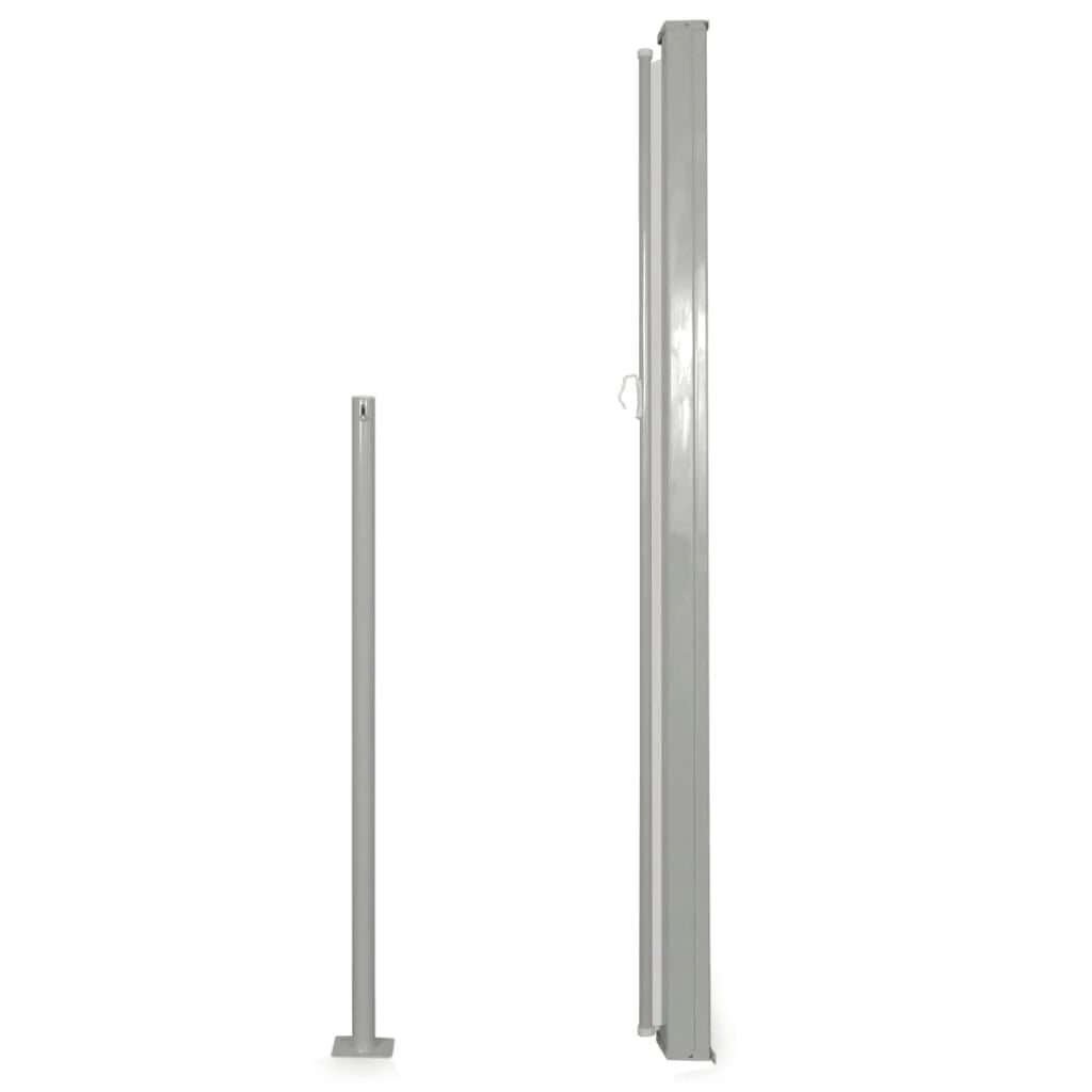 Tenda da sole laterale retrattile/schermo protettivo per patio giardino terrazza balcone 160 x 300 cm nero 02_0007050